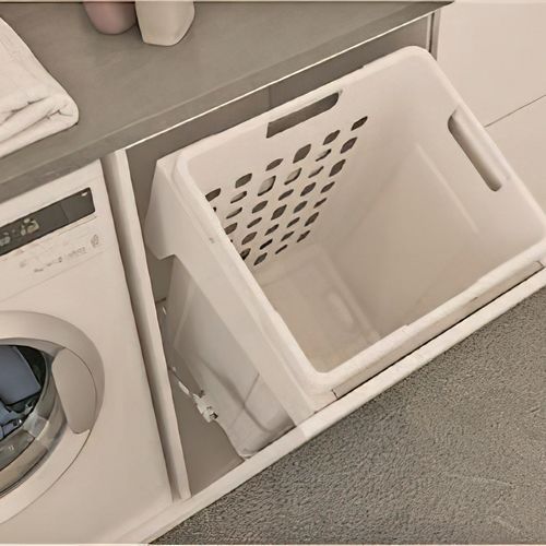 Krome Swing Down Laundry Unit 48Lt