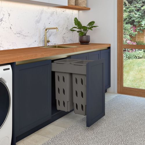 Concelo 2 x 35L Hampers | Door Pull