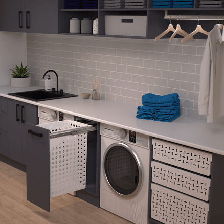 Tanova Simplex & Simplex Plus Pull Out Laundry Baskets