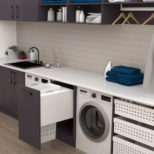 Tanova Designer Series 2 Pull Out Laundry Unit