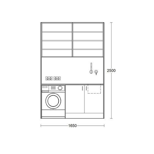 Double Bi-fold Laundry