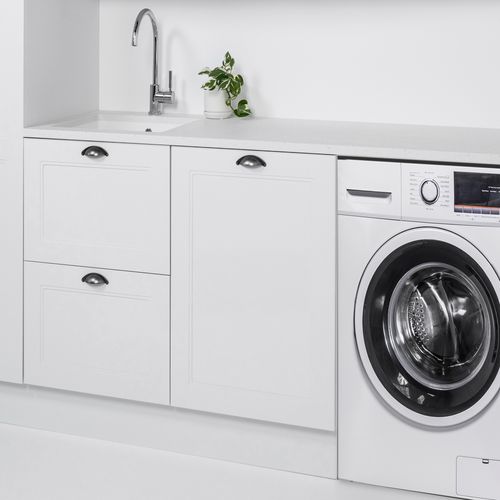 English Classic Laundry Cabinet, 1 Drawer
