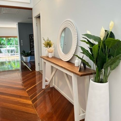 Handcrafted Console Table