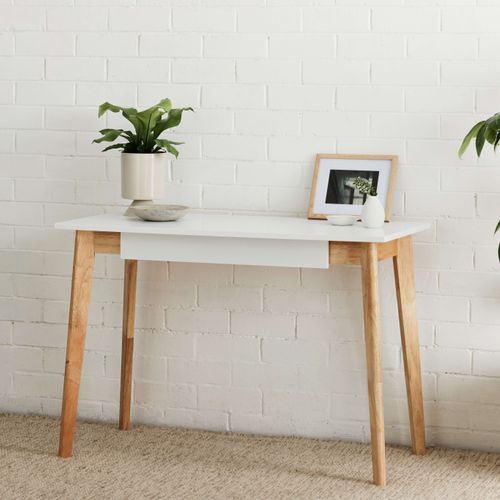 Byron Console Table | 1 Drawer | Natural Hardwood