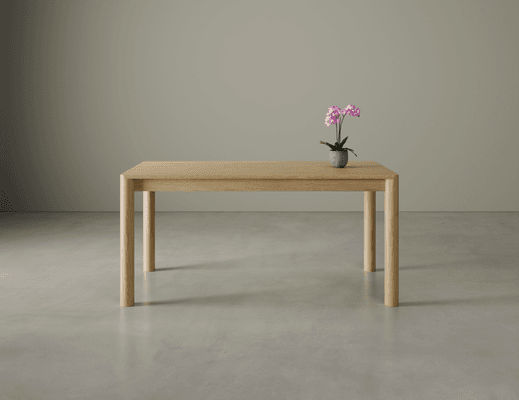 Nordica Dining Table - Solid Oak 160 x 90cm