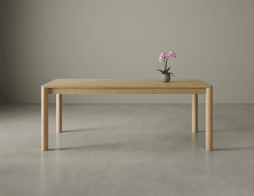 Nordica Dining Table - Solid Oak 200 x 95cm