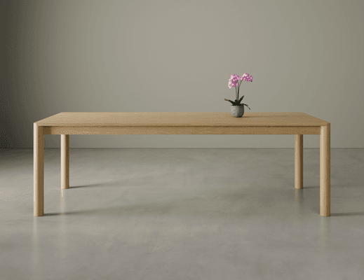 Nordica Dining Table - Solid Oak 240 x 100cm