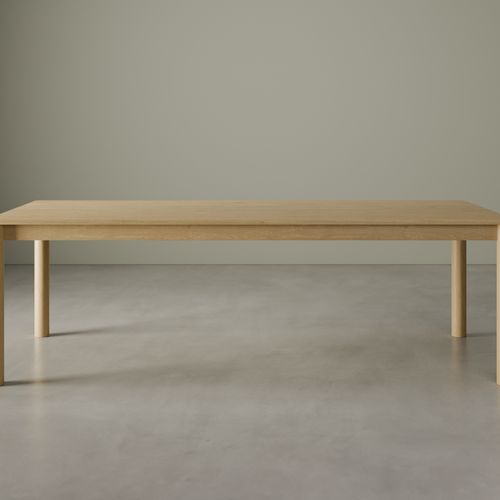 Nordica Dining Table - Solid Oak 240 x 100cm