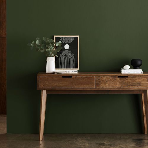 Paris Hardwood Console Table | 2 Drawer | Walnut