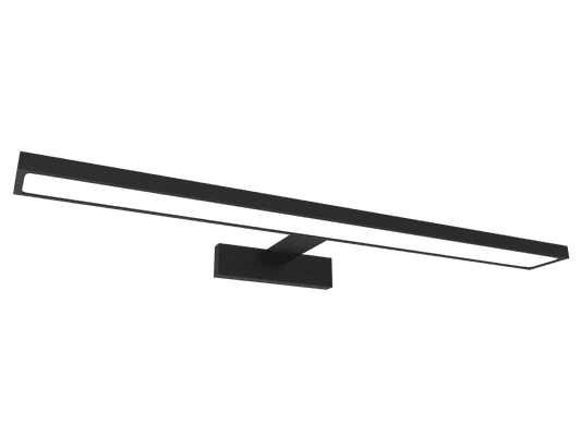 Stark 800mm Extendable Mirror Wall Light Satin Black