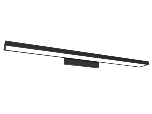 Stark 800mm Standard Mirror Wall Light Satin Black