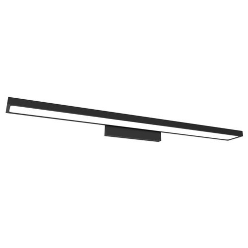 Stark 800mm Standard Mirror Wall Light Satin Black