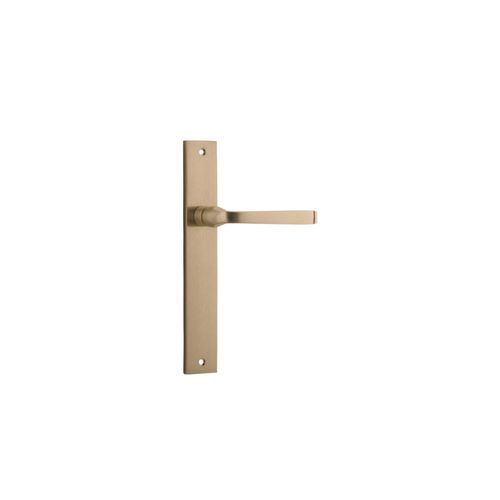 Annecy Door Lever Rectangular Backplate
