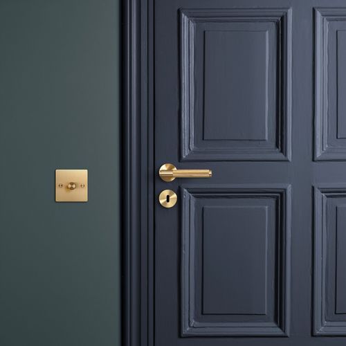 Buster and Punch Cross Door Lever Handle Privacy