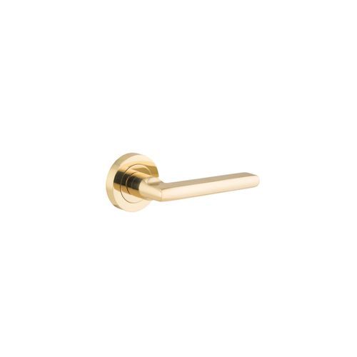 Baltimore Door Lever Round Rose