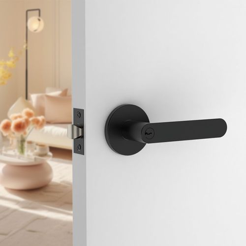 Jun Lever Handle In Matt Black
