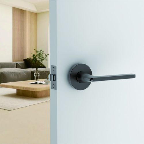 Loft Lever Handle In Nickel Graphite