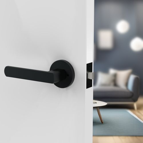 Moon Lever Handle In Matt Black