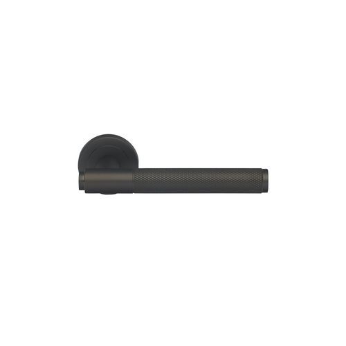 Manital Syntax Knurled Door Lever Passage Set