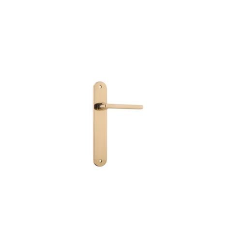 Baltimore Door Lever Oval Backplate