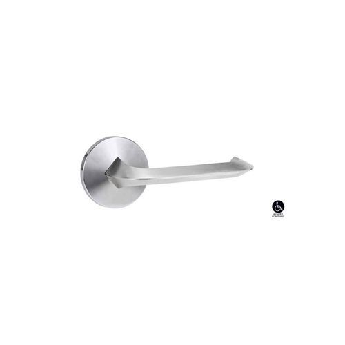 Lockwood 1360 Series Brass Round Rose Door Handles