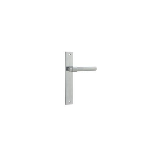 Helsinki Door Lever Rectangular Backplate