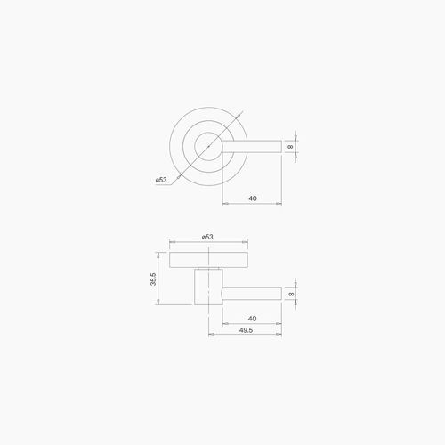 B0005MBLK - Round DDA Compliant Turn Snib MBLK