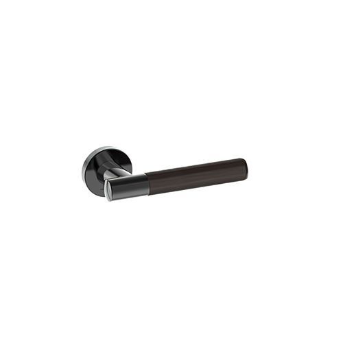 Kawajun Solid Brass and K-Wood Door Leverset TCC