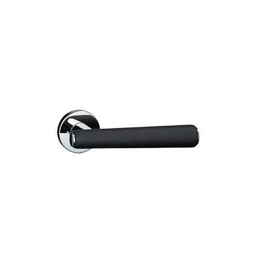 Kawajun Solid Door Leverset with Leather Handle MNC