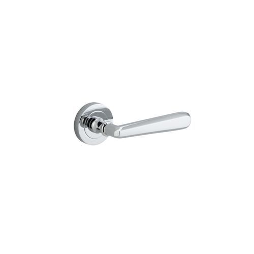 Copenhagen Door Lever Round Rose