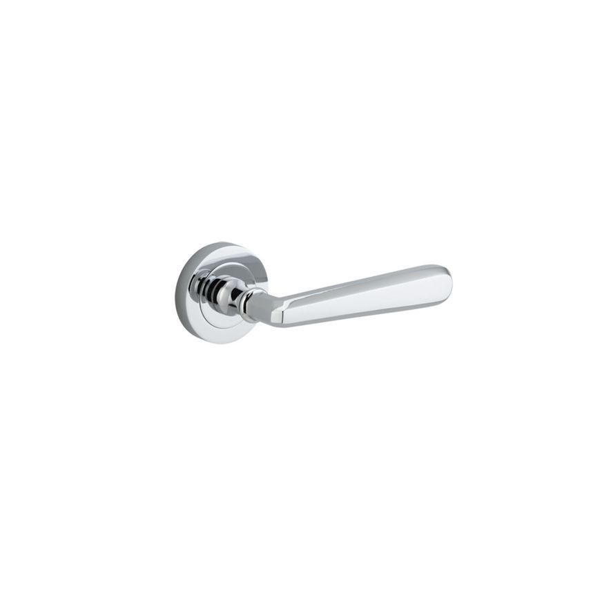 Copenhagen Door Lever Round Rose