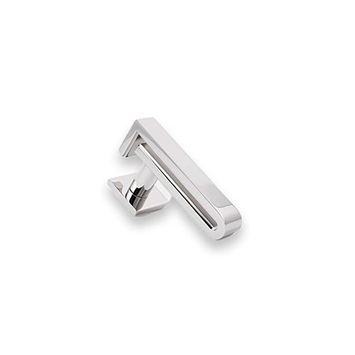 Arpan Solid Door Handle Lever on Rose