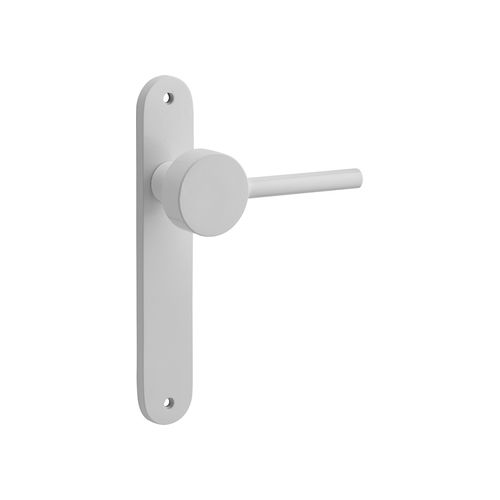 Geppetto Door Lever - Oval Backplate
