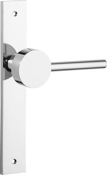 Geppetto Door Lever - Rectangular Backplate