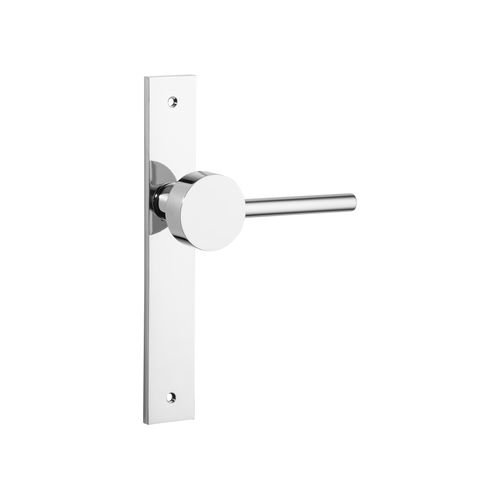 Geppetto Door Lever - Rectangular Backplate