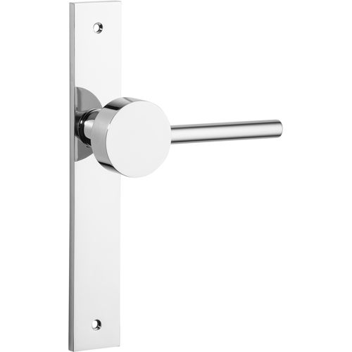 Geppetto Door Lever - Rectangular Backplate