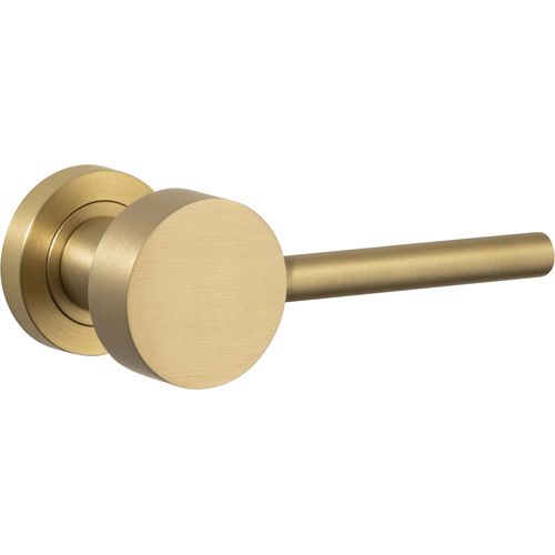 Geppetto Door Lever - Round Rose