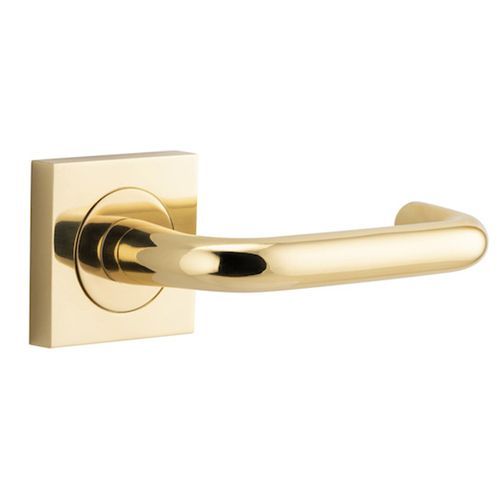 Oslo Door Lever Square Rose