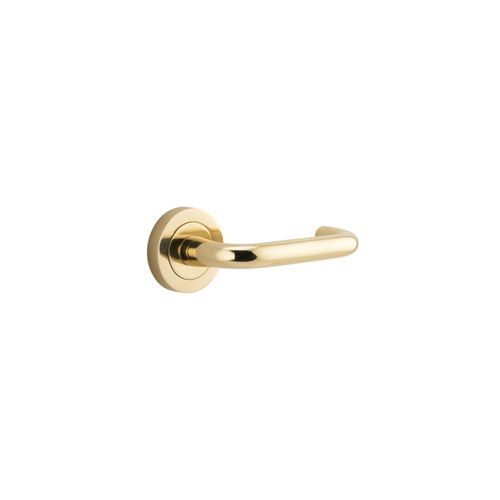 Oslo Door Lever Round Rose