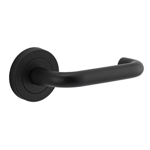 Oslo Door Lever Round Rose