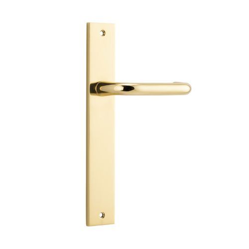 Oslo Door Lever Rectangular  Backplate