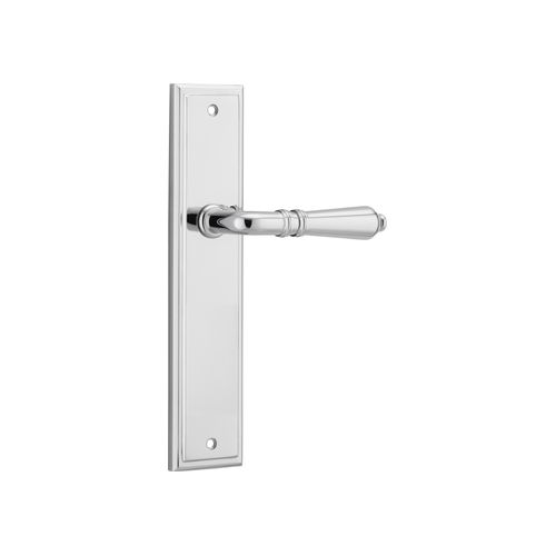 Sarlat Lever - Stepped Backplate | Polished Chrome