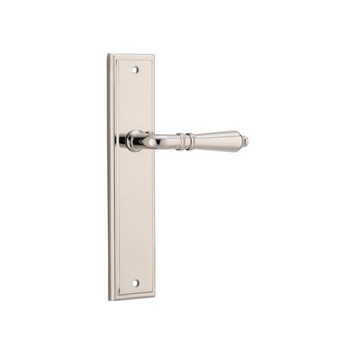Sarlat Lever - Stepped Backplate | Polished Nickel