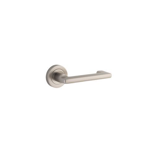 Baltimore Return Door Lever Round Rose