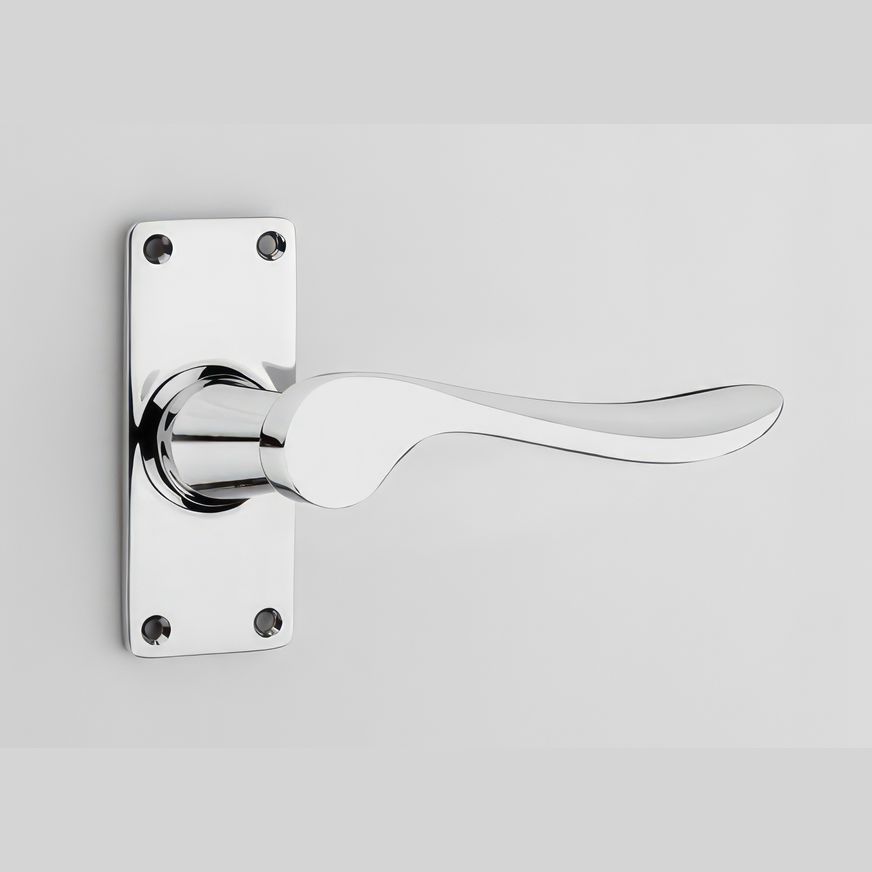 Allart Back Plate 18 Series Lever (Small) Door Handle