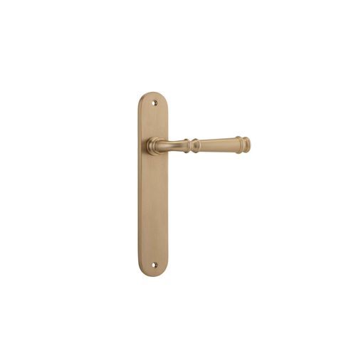 Verona Door Lever Oval Backplate