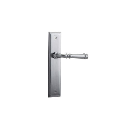 Verona Door Lever Stepped Backplate