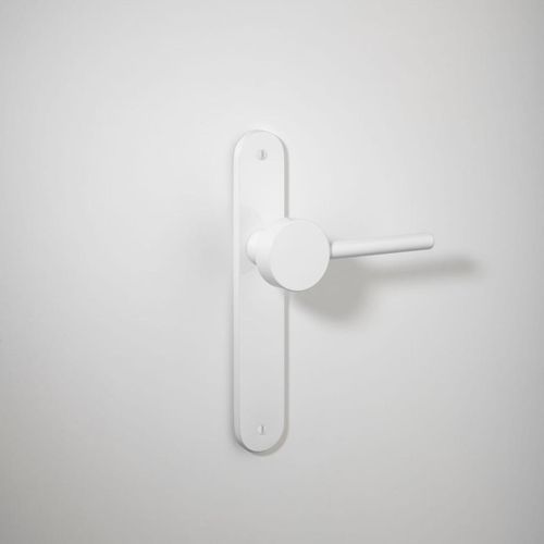 Geppetto Door Lever - Oval Backplate