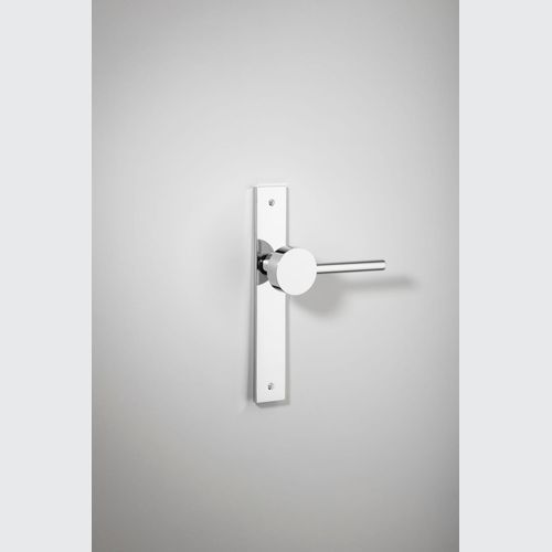 Geppetto Door Lever - Rectangular Backplate