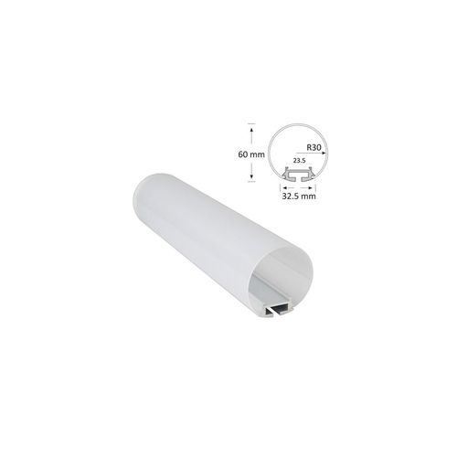 Small Tubular Diffuser Pendant Extrusion